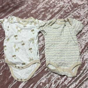 2 bodysuits neutral